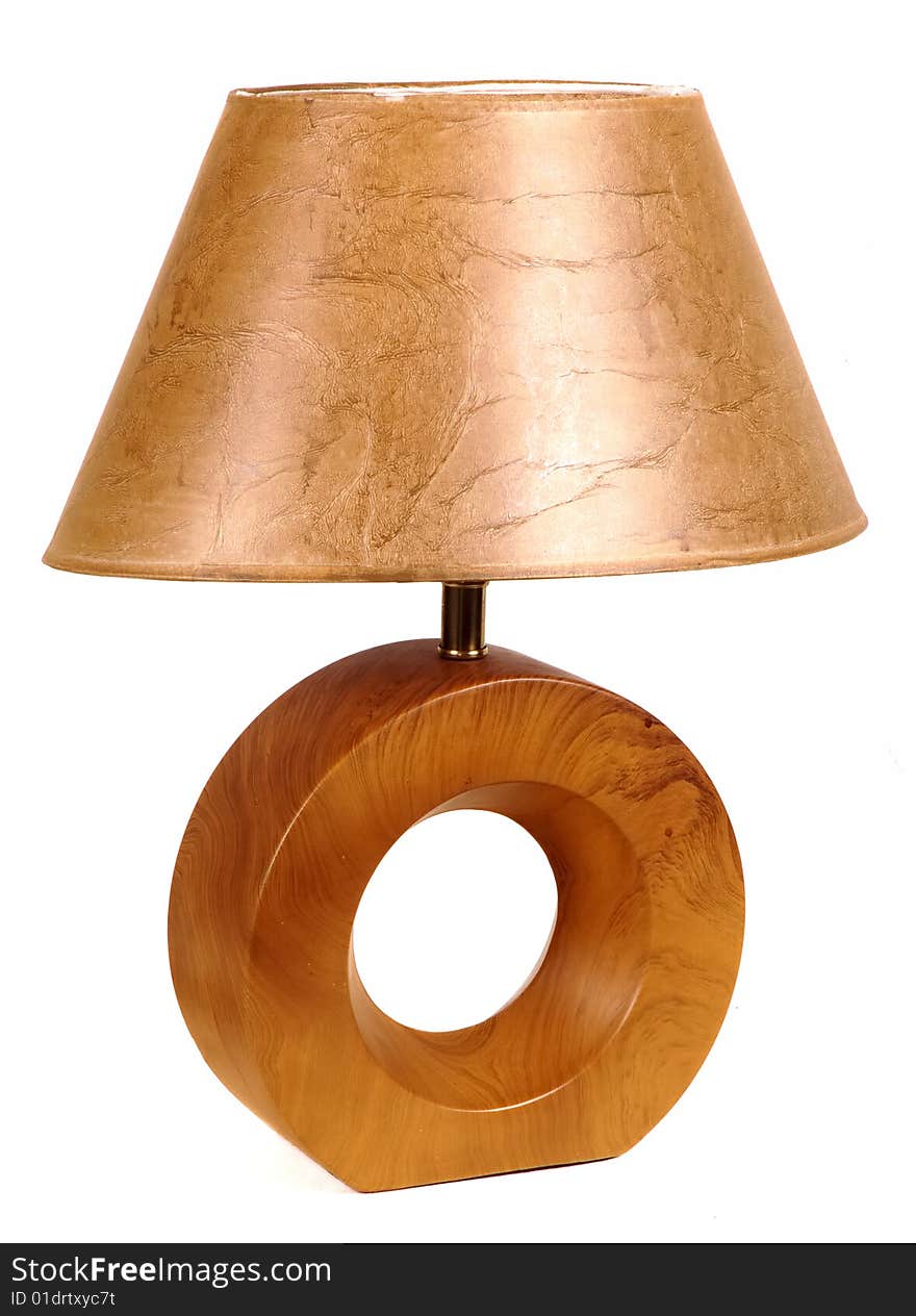 Brown lamp for lightining indoor