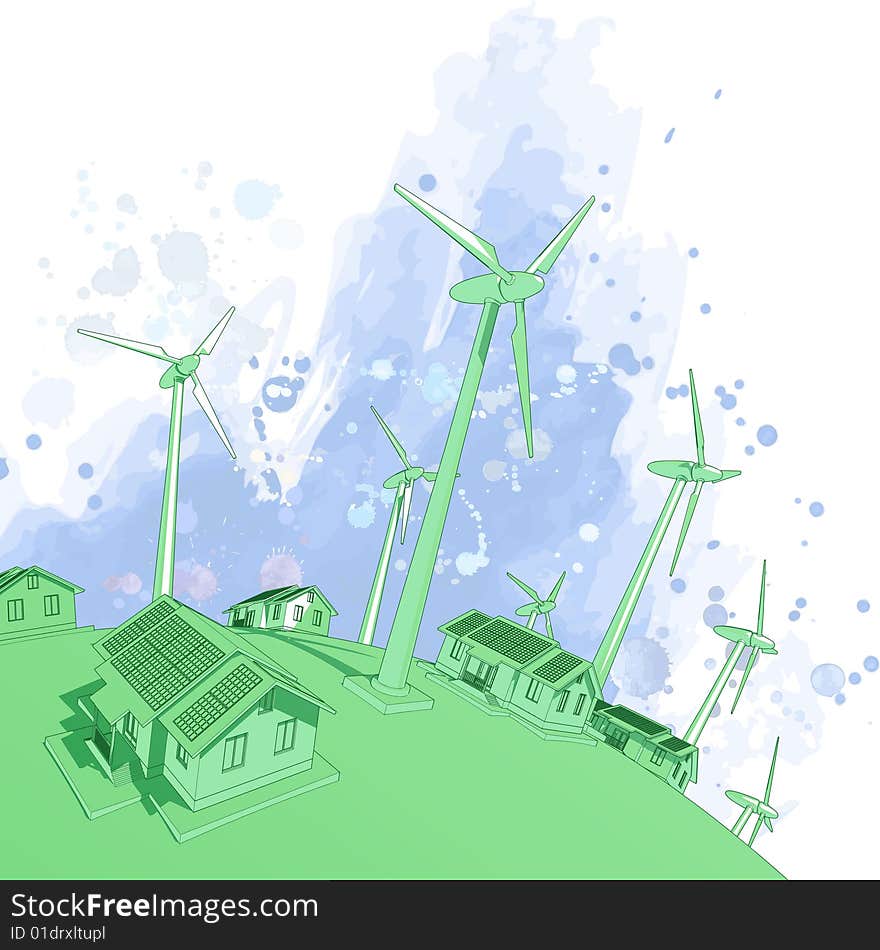 Wind Generators & Houses