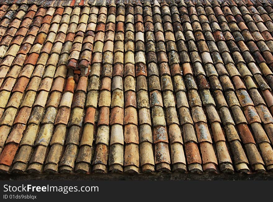 Old tiles - nice abstract pattern