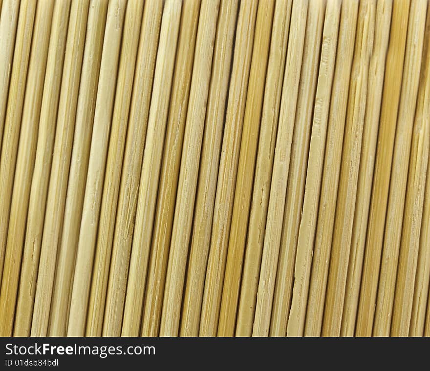 Bamboo thothpick texture. Wooden background. Bamboo thothpick texture. Wooden background.