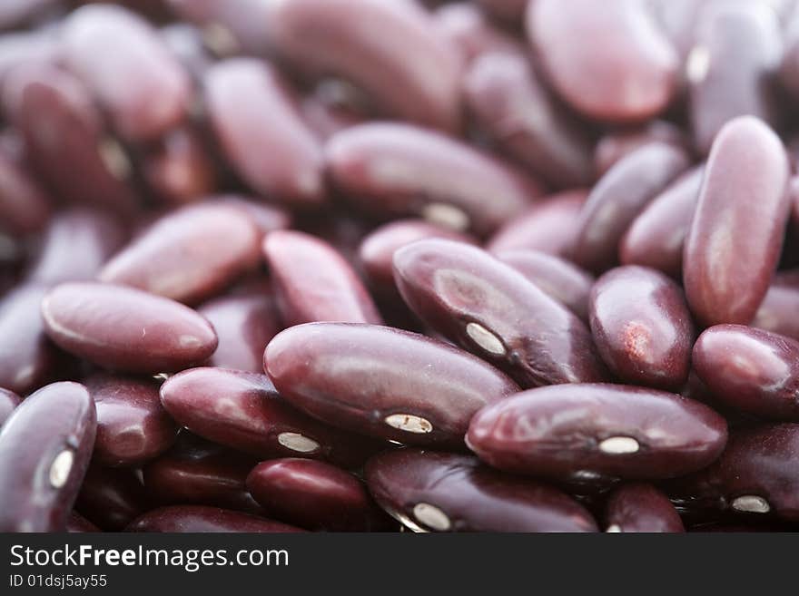 colorful macro shot of beans