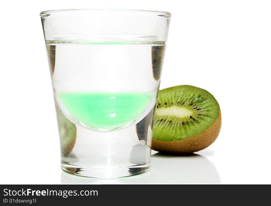 Alcoholic Drink And Kiwi