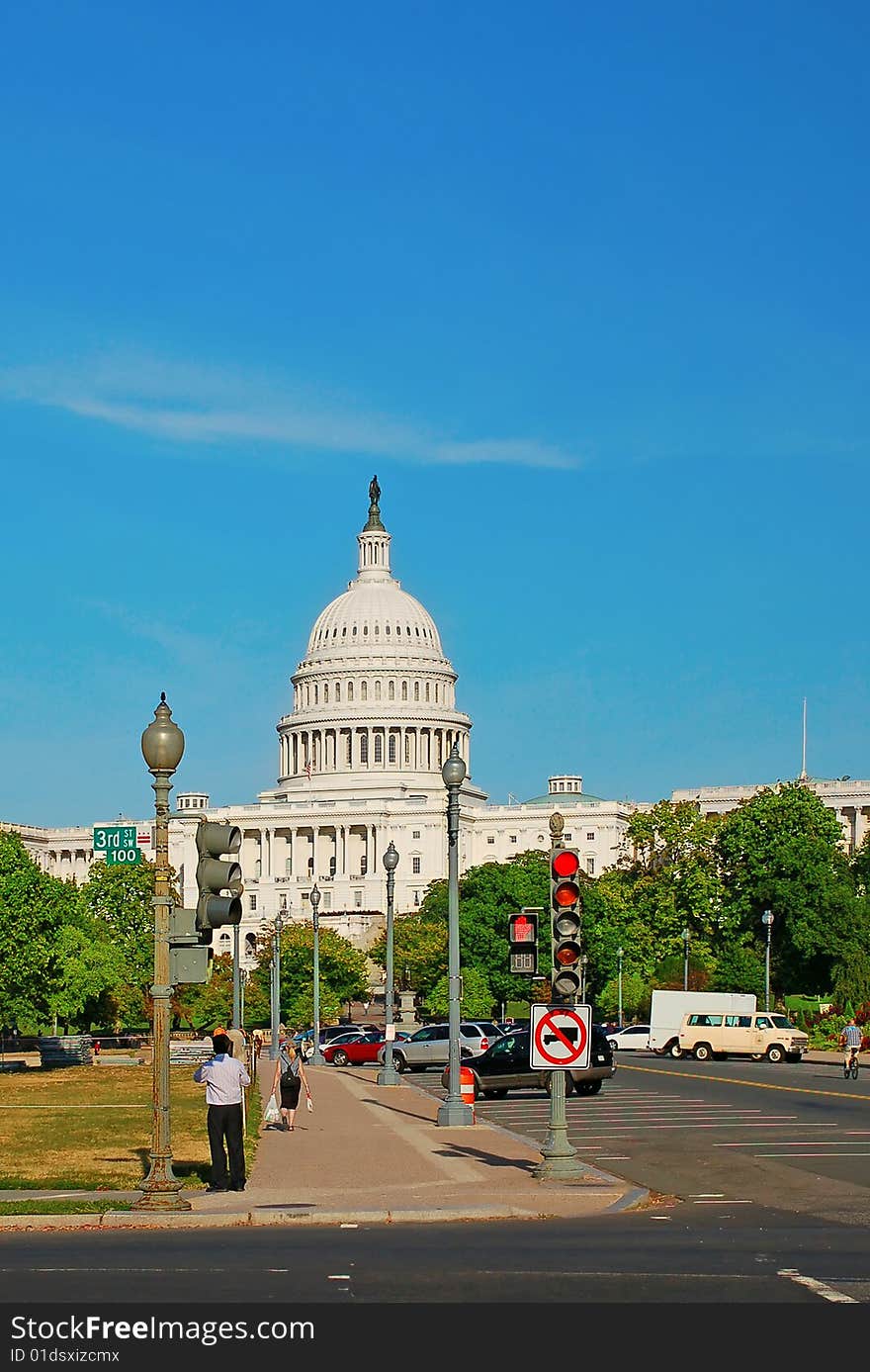 Capitol Building view from 3rd street