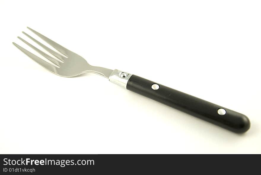 A fork isolated on a white background