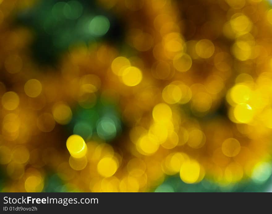 Conceptual studio photo - yellow and green bokeh. Conceptual studio photo - yellow and green bokeh