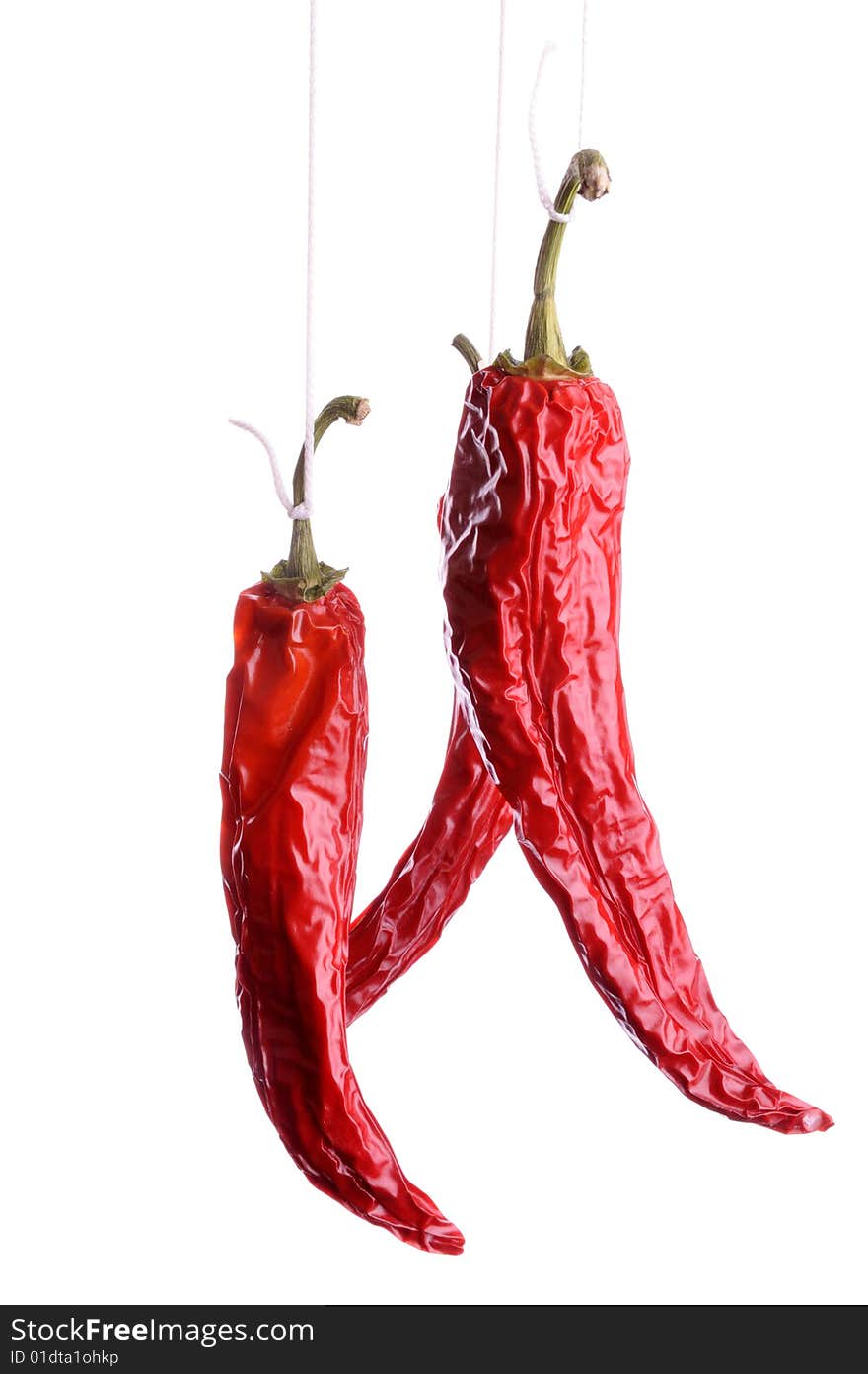 Dried dhili peppers