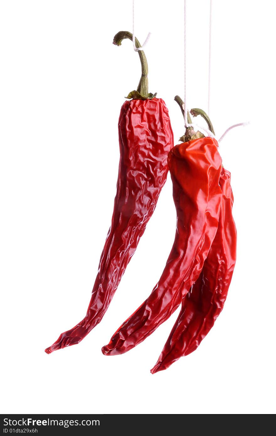 Dried dhili peppers