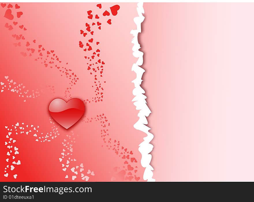 An image of st. valentines day red background. An image of st. valentines day red background