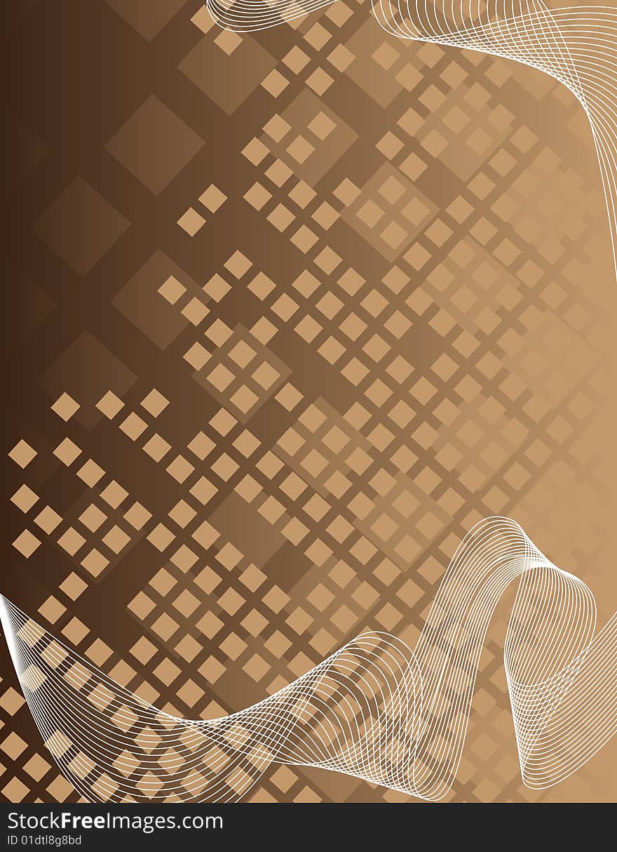 Abstract Brown Background