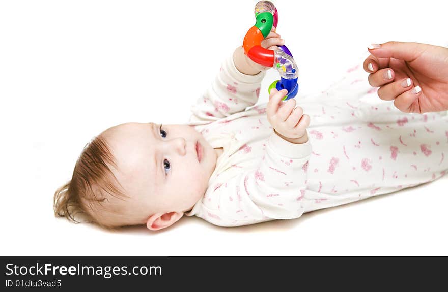 Baby With Teddy