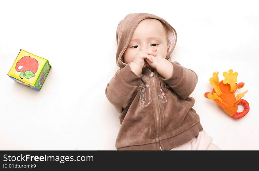 Baby With Teddy