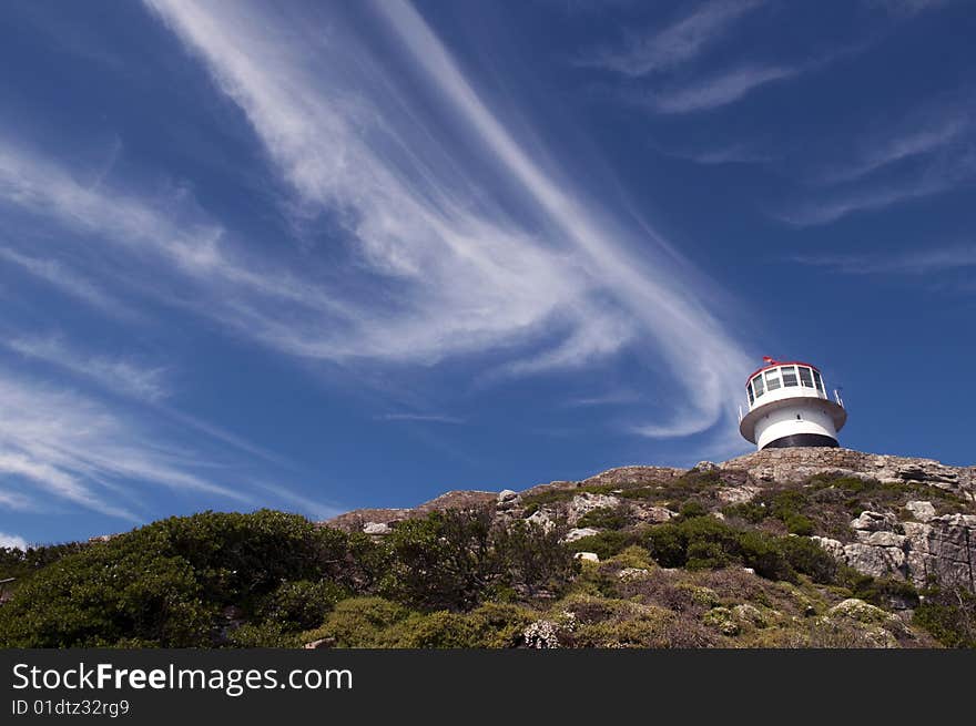 Lighthouse of Cape of Good hope, Cape Town, South Africa