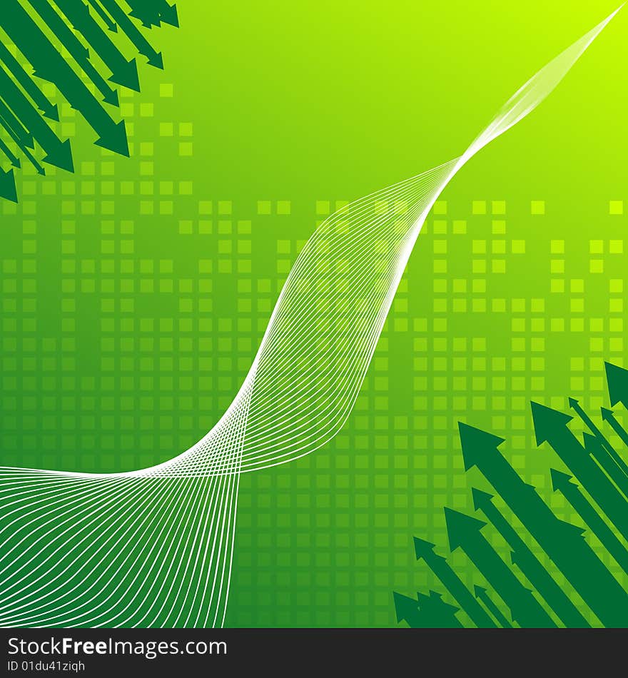 Green Abstract Background