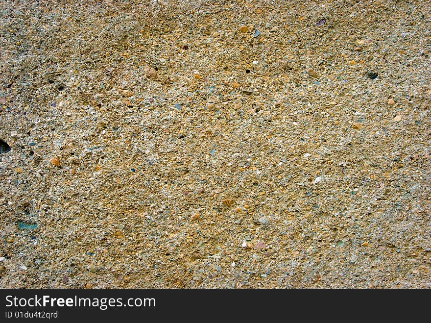 Sandstone texture of Crimea mountains