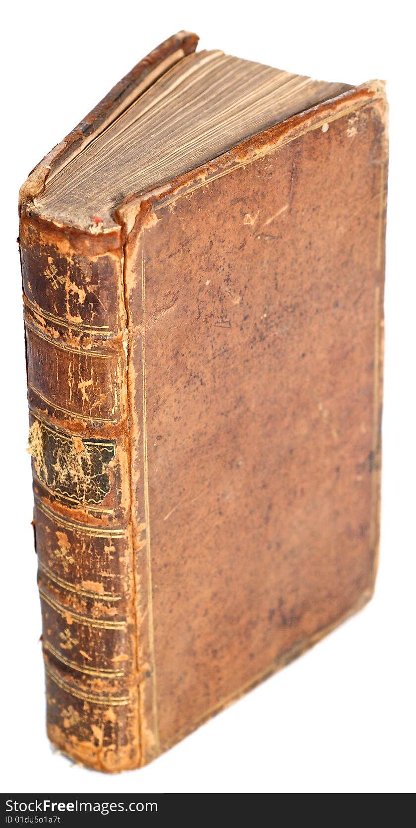 Isolated Antique Book