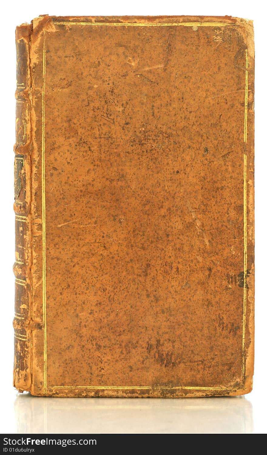 Isolated Antique Book