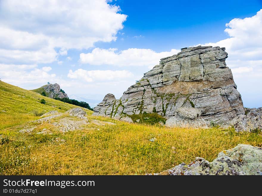 Landmark - Ghost Valley, Demerdji, Crimea, Ukraine.