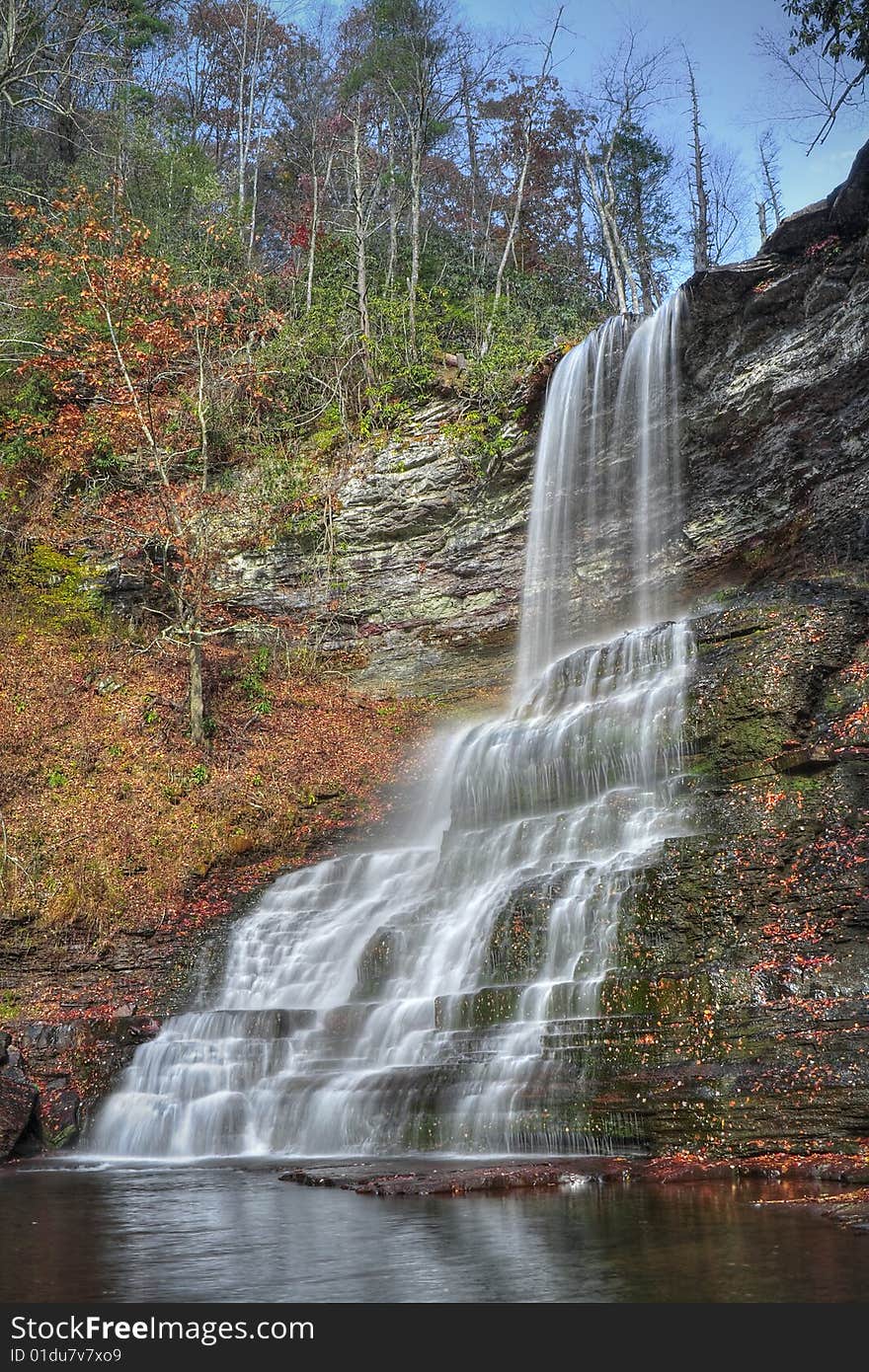 Autumn Waterfall