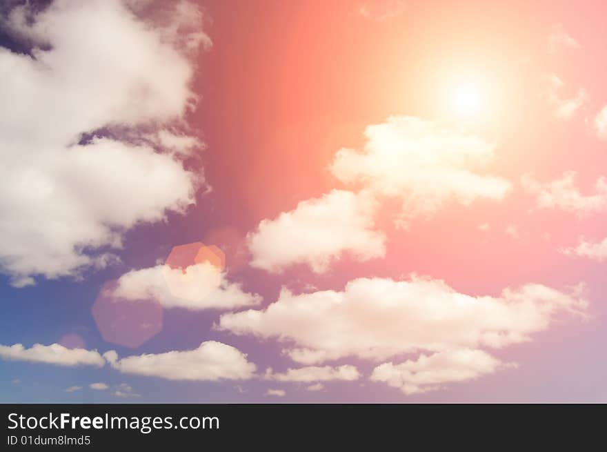 Abstract beautiful sky cloudscape background. Abstract beautiful sky cloudscape background