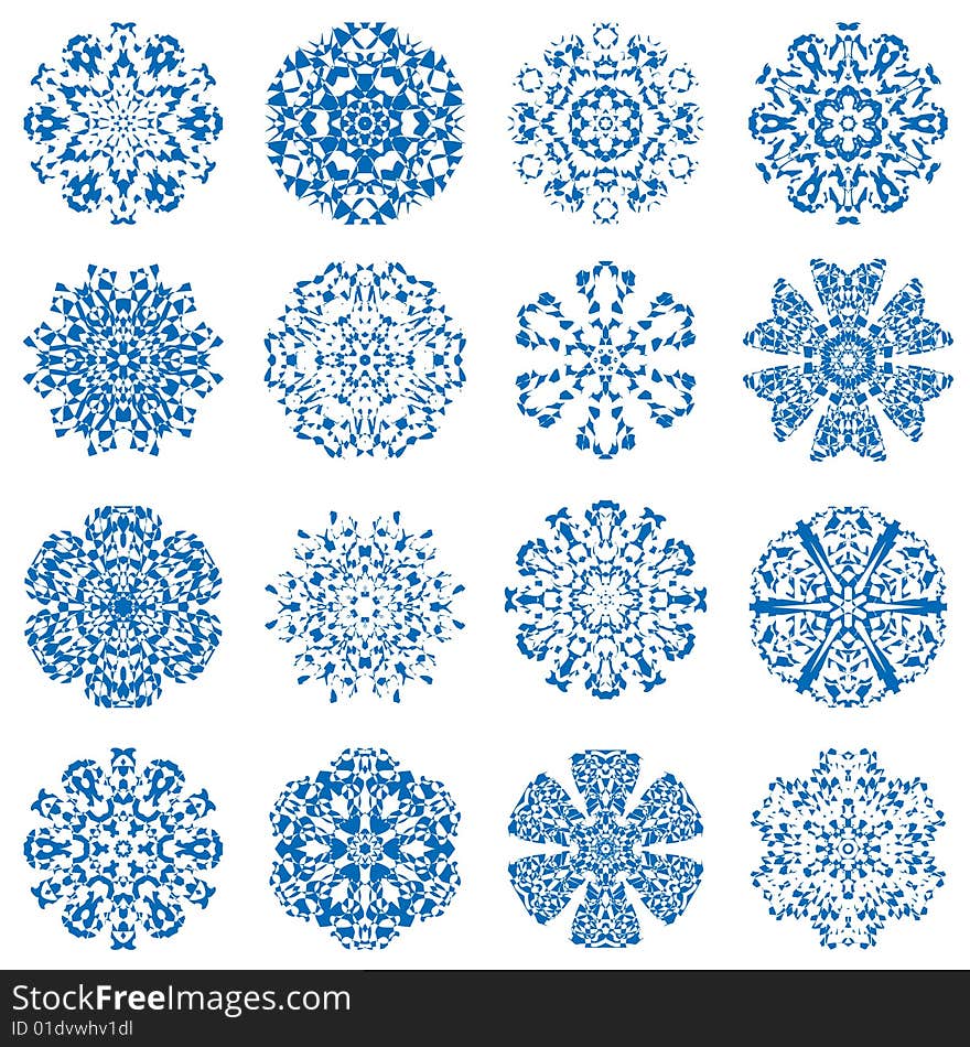 Some of my snowflakes