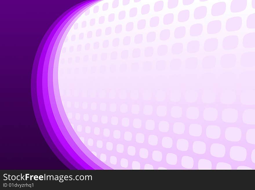 Vector illustration of Abstract Purple