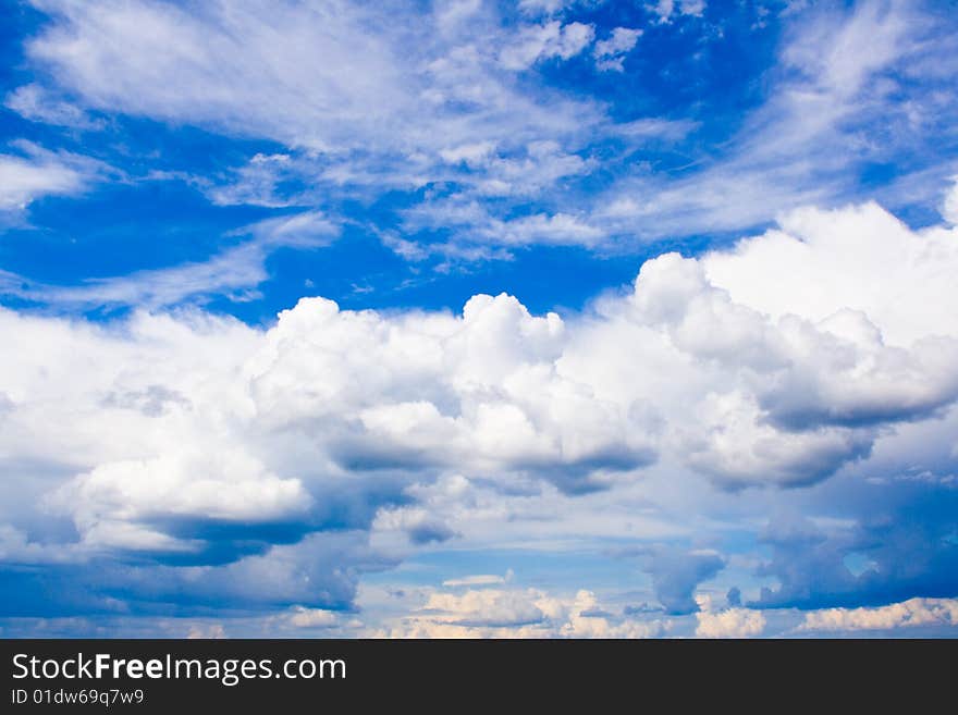 Summer clouds