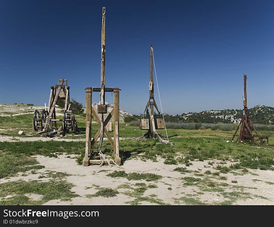 Les Baux-de-Provence is a small and beatiful village near Saint Remy, in Provence, France