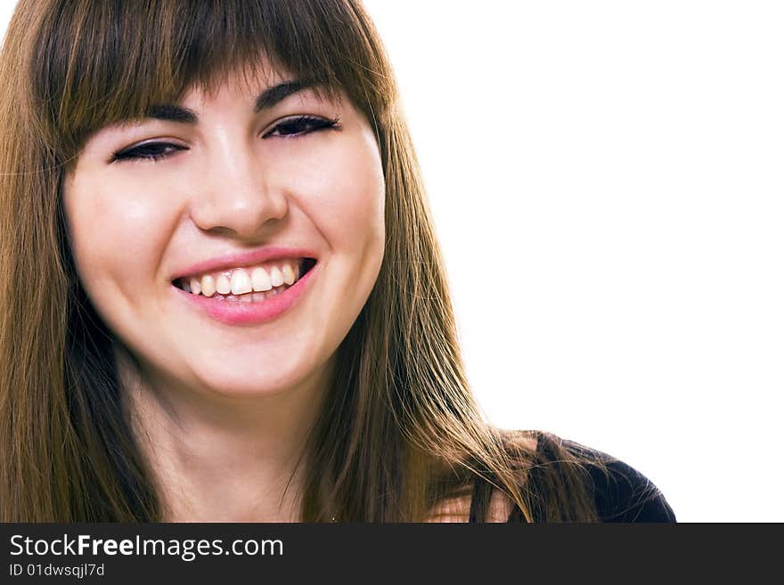 Smiling Ukrainian girl