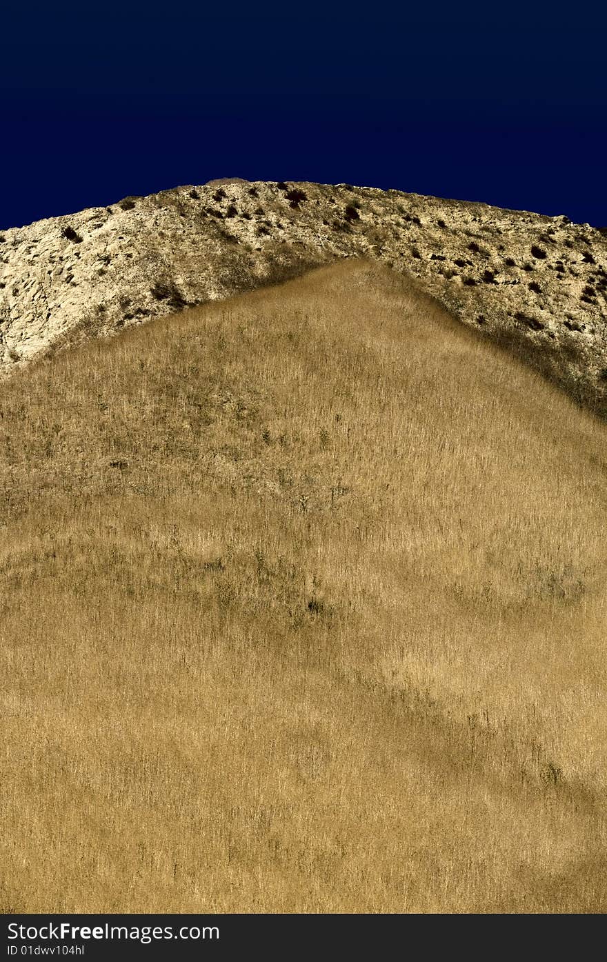 Hill in the desert