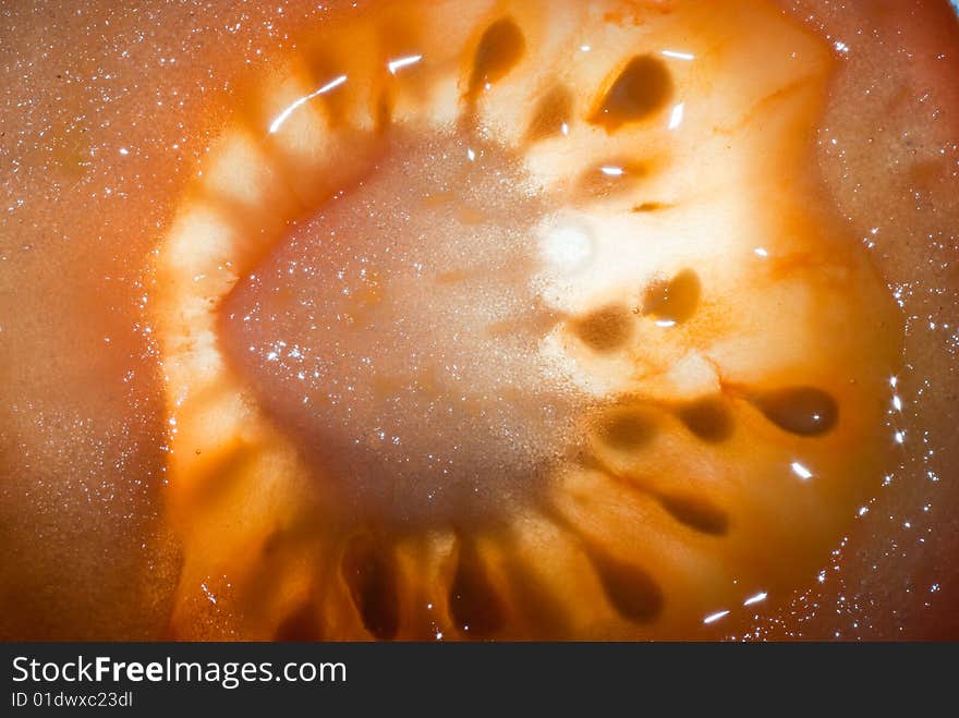 Tomato closeup