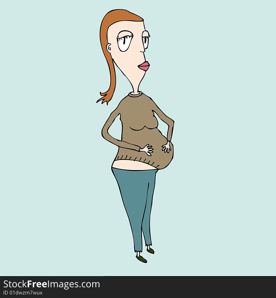 Pregnant Woman