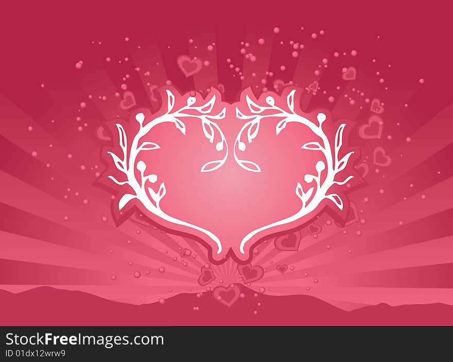 Valentine's day background graphic available in vector. Valentine's day background graphic available in vector.