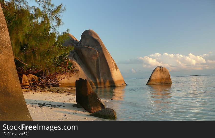 Anse Source d´Argent, La Digue, Seychelles, 2008. Anse Source d´Argent, La Digue, Seychelles, 2008