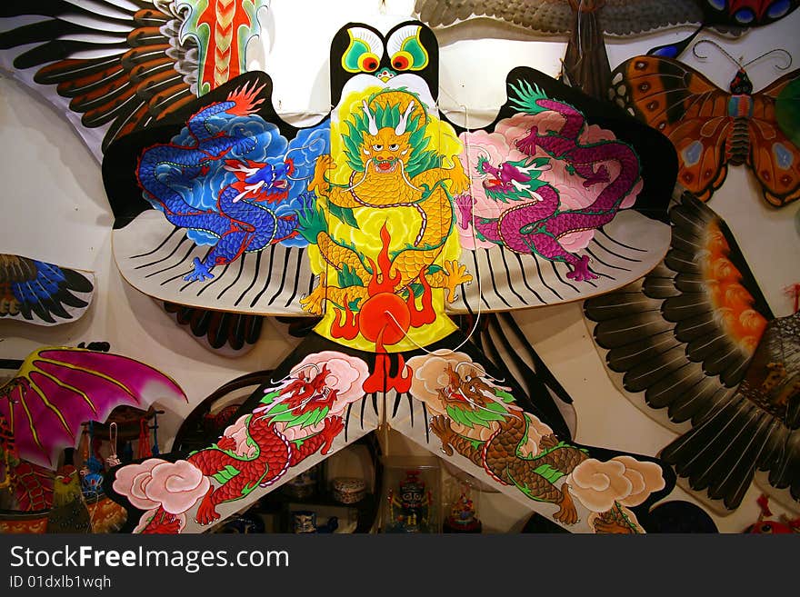 Beautiful Chinese Dragon Kite