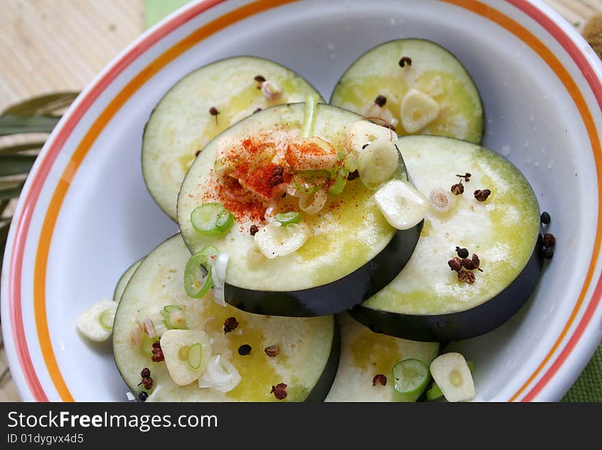 Fresh Aubergines