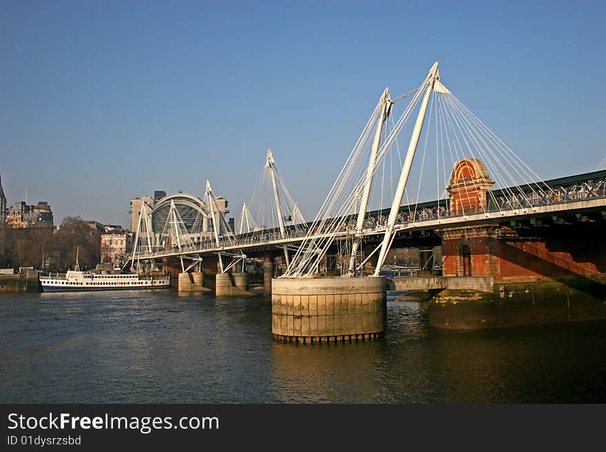 Hungerford Bridge, London