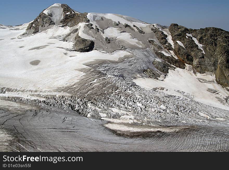 Mountain glacier