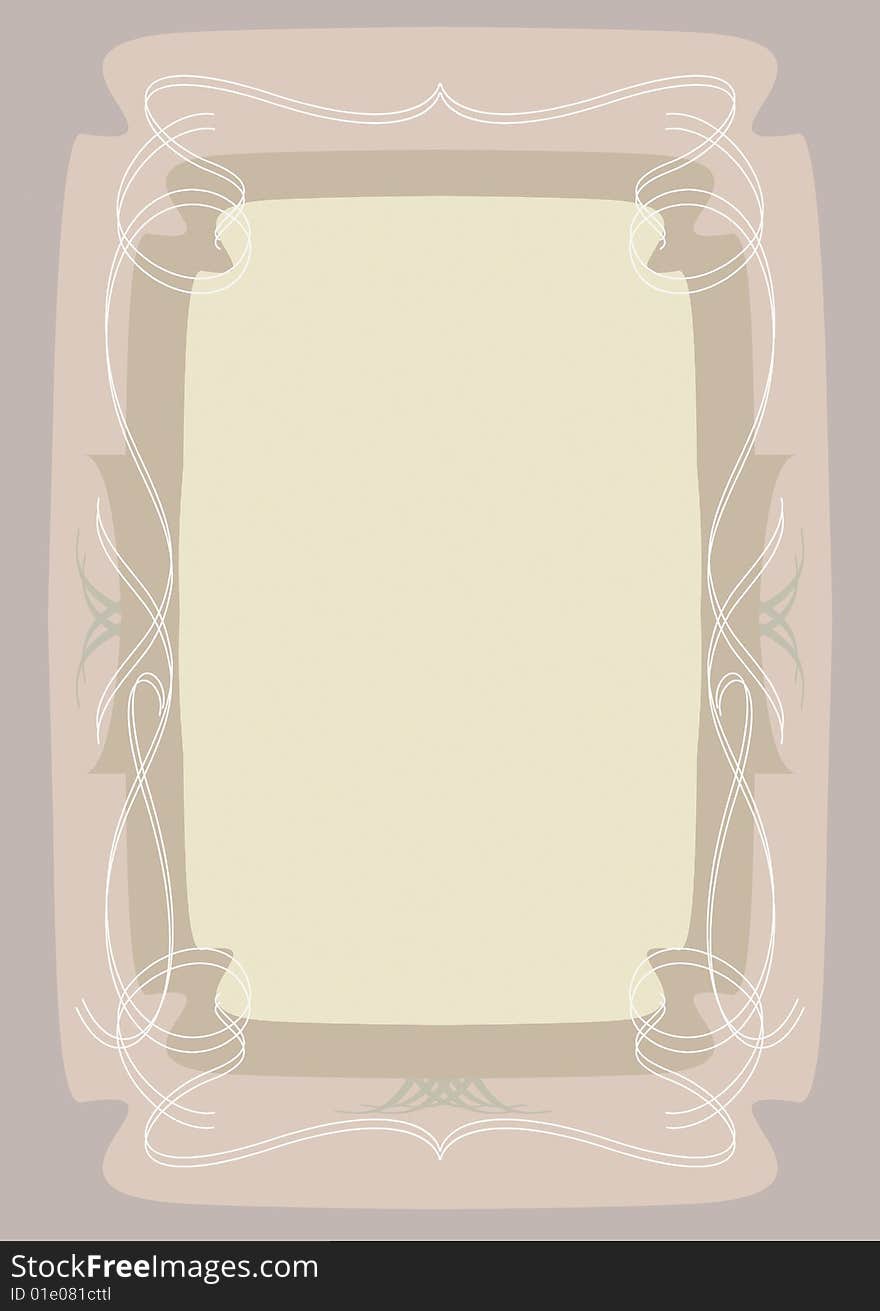 Background deco elegant modern frame