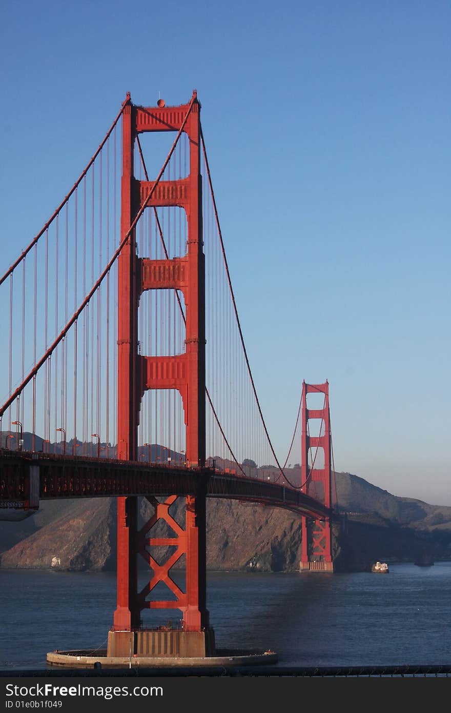 The golden gate bridge in san francisco