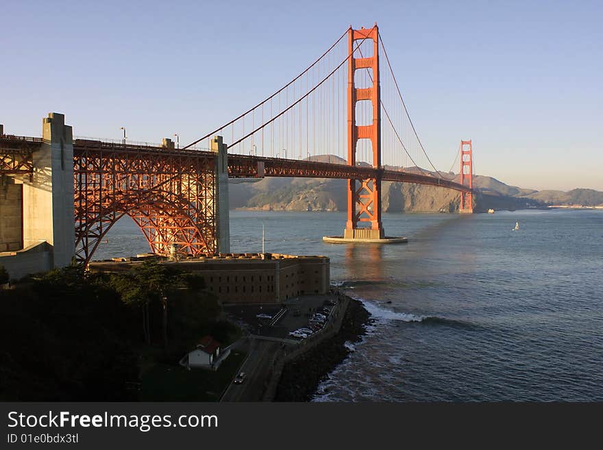 The golden gate bridge in san francisco