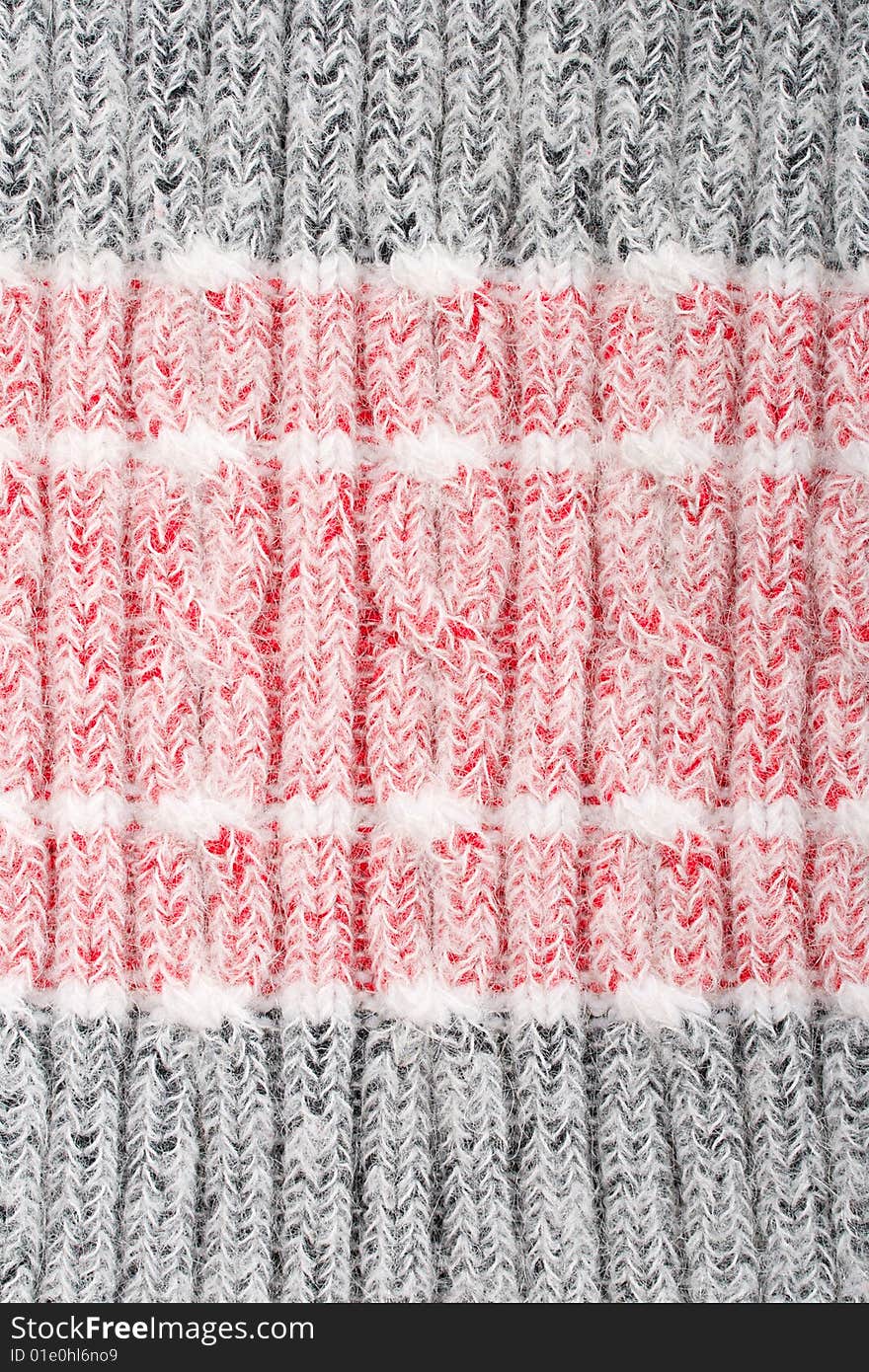 Red-gray woolen cloth texture