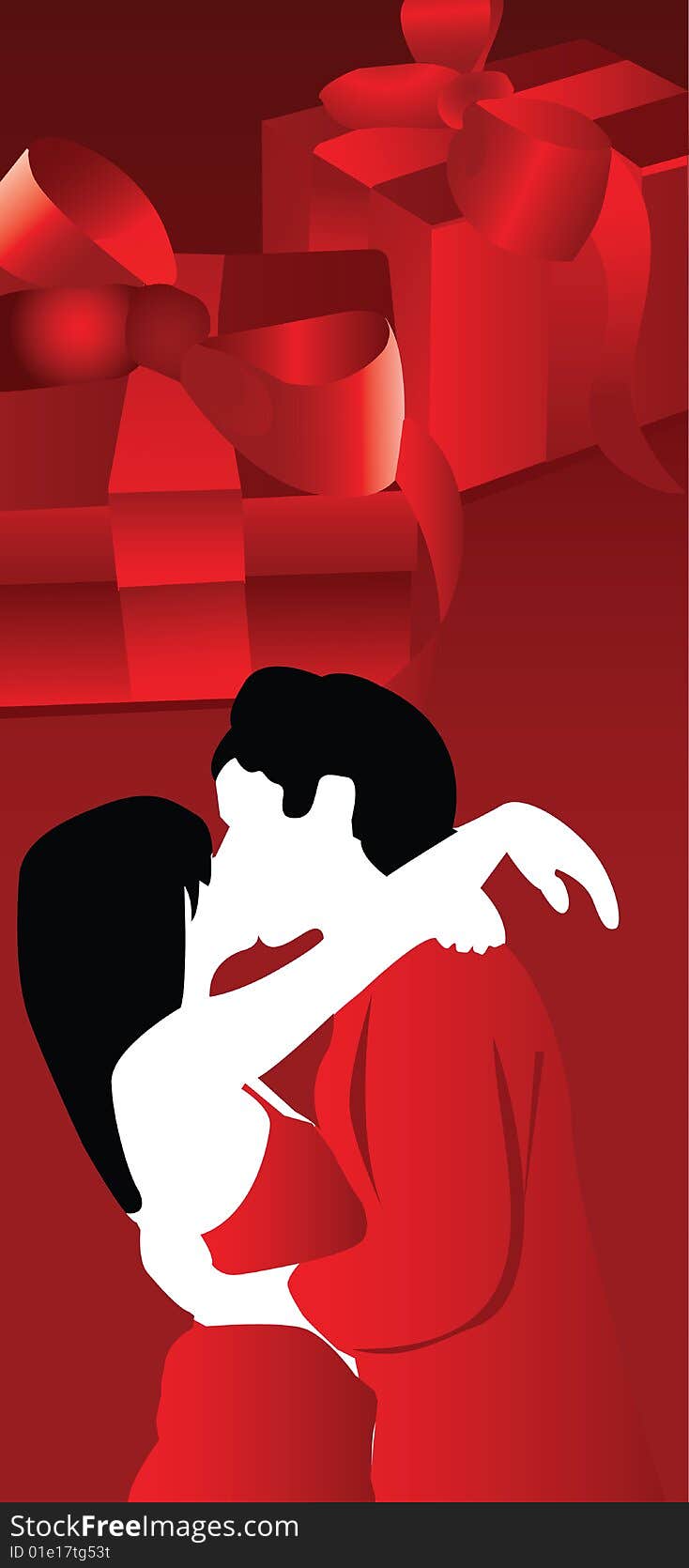 Vector illustration of couple people. Vector illustration of couple people