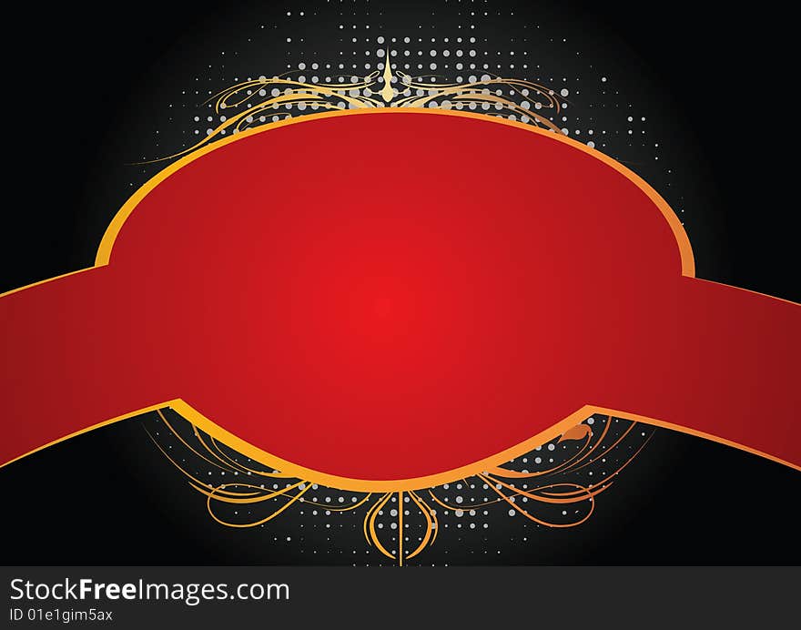 Metallic Red Background