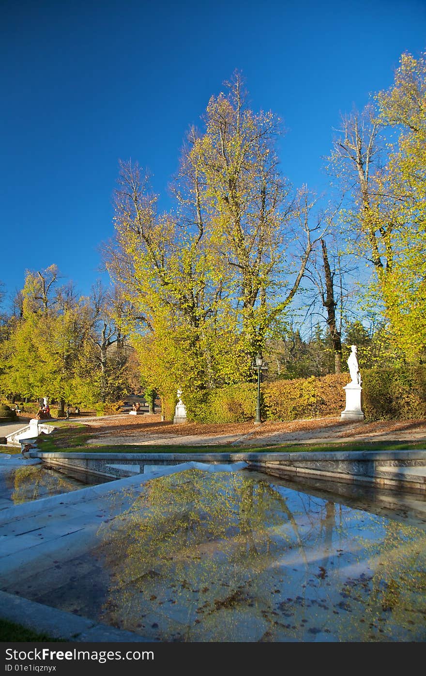 Park With Statues