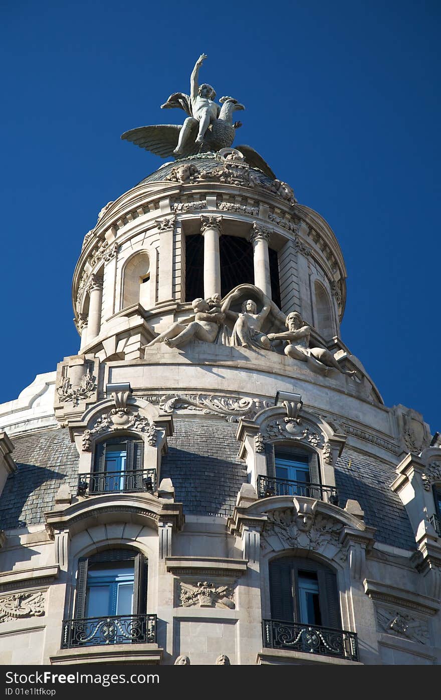 Big cupola in barcelona