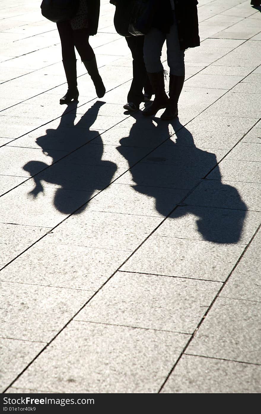 Legs And Shadows