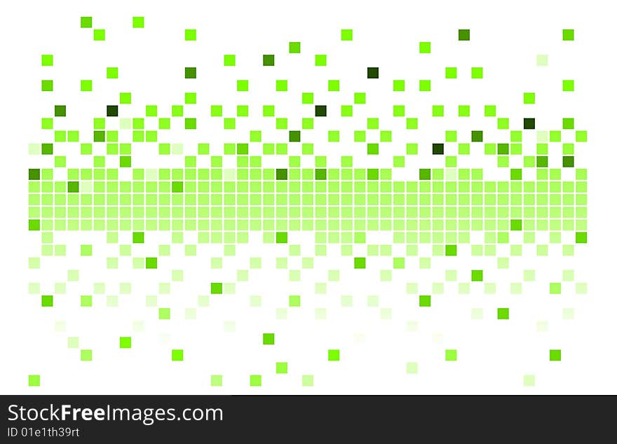 Vector illustration of various colorfully pixels. Vector illustration of various colorfully pixels