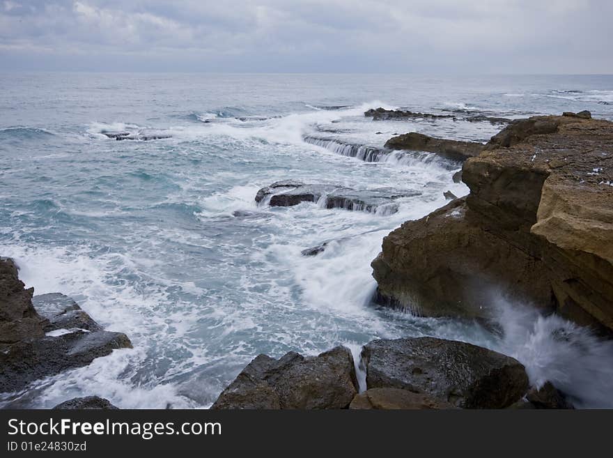 Rocks On The Beach