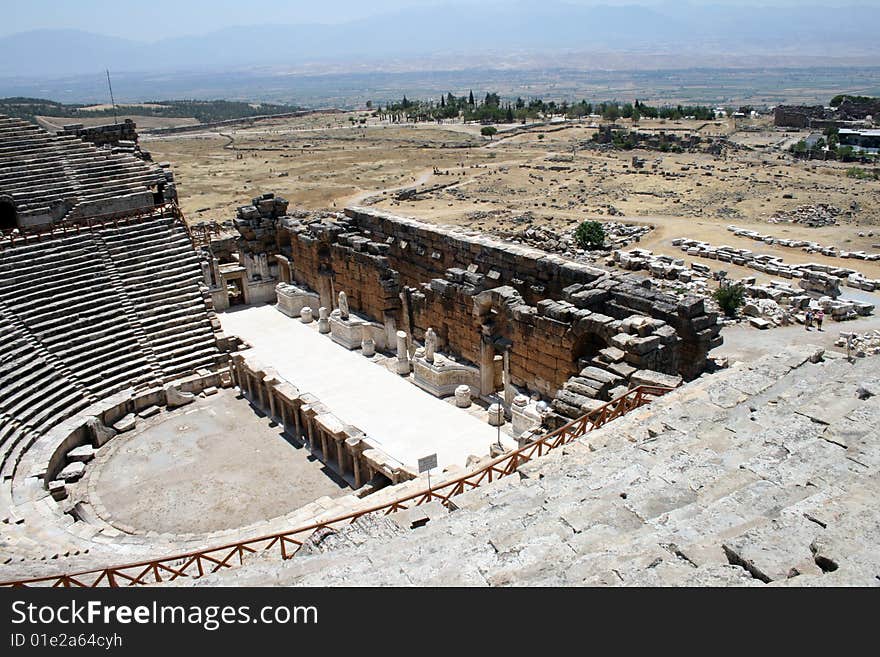 Amphitheatre in Pamukkale