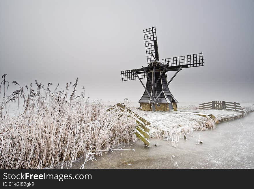 Windmill landscape